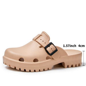 <span class=keywords><strong>Zapatillas</strong></span> de <span class=keywords><strong>mujer</strong></span> para laboratorio y <span class=keywords><strong>hospital</strong></span>, con orificios, populares transfronterizas, con tacón, frescas y de suela gruesa - Product Image 6