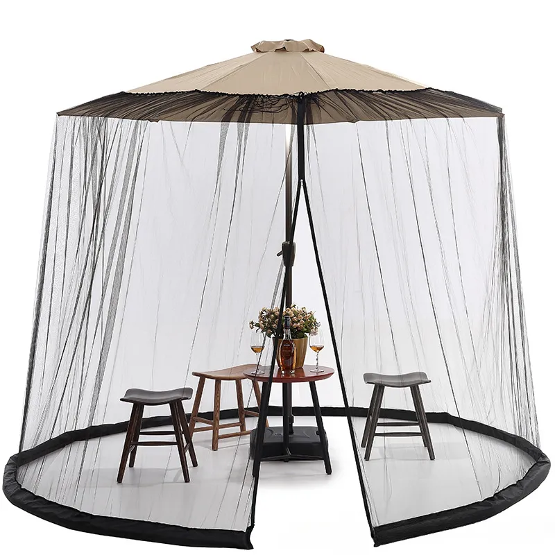Top vendeur parapluie moustiquaire princesse Production de roi lit Double auvent dôme rond moustiquaire pour l'extérieur