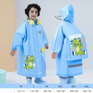 Jas Hujan Lipat Kartun Terlaris, Set Tas Sekolah Jas Hujan Berkerudung Ringan Tahan Air untuk Anak Perempuan Belajar Berjalan - Product Image 3