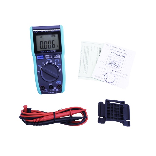 Kyoritsu 1021R Digital Multimeter AC/DC Voltage and Resistance Tester with True-RMS KEW1021R Kyoritsu1021R