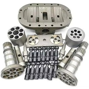 Couvre-pompe HPV091, pièces de pompe hydraulique pour excavatrice EX200-2 EX200-3, bloc-cylindres, piston, plaque de soupape - Product Image 2