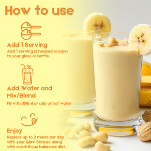 Muz unu yedek parlayan cilt saç için hidrolize kollajen vitamin Fiber ile sallamak sıska muz proteini sallamak tozu - Product Image 3
