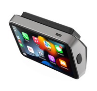 Caméra embarquée A6 WiFi avec écran 4,5 pouces, Carplay, double caméra avant et arrière 2K 1080P, DVR, vue de recul, enregistrement en boucle, verrouillage de fichier