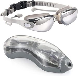 <span class=keywords><strong>Gafas</strong></span> <span class=keywords><strong>de</strong></span> Natación Personalizadas <span class=keywords><strong>de</strong></span> Gran Venta 2025 con Tapones para los Oídos, Protección UV, Antivaho, Impermeables, Lentes <span class=keywords><strong>de</strong></span> PC Coloridos para Adultos - Product Image 1