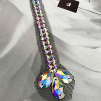 Serre-tête professionnel en strass Blackpool pour la danse latine, la danse de salon, la danse moderne, les spectacles sur scène pour adultes et enfants, accessoire de coiffure