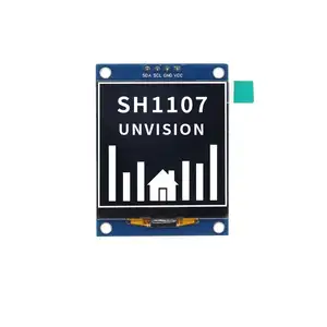 1.5-inch OLED display module 4-pin IIC LCD screen 128*128 dot matrix SH1107 drive interface oled