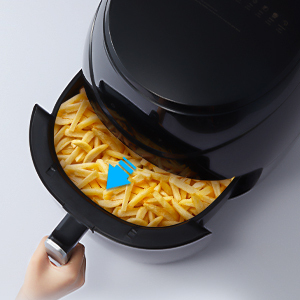 Friteuse à <span class=keywords><strong>air</strong></span> de 6,5 L Pro 12-en-1 XL Grande friteuse à <span class=keywords><strong>air</strong></span> Four avec <span class=keywords><strong>livre</strong></span> de <span class=keywords><strong>cuisine</strong></span> 7 pintes Grande friteuse à <span class=keywords><strong>air</strong></span> chaud électrique de taille familiale - Product Image 6