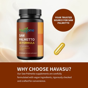 Integratore per il Benessere Maschile OEM con Etichetta Privata, Formula Vegana 3X con Saw Palmetto, <span class=keywords><strong>Ortica</strong></span> e <span class=keywords><strong>Semi</strong></span> di Zucca, Senza Glutine, 120 Capsule Vegetali per Adulti - Product Image 3