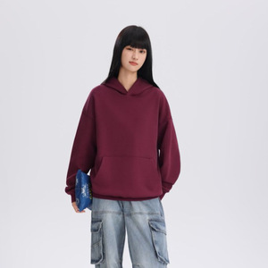 Sweat à capuche unisexe de luxe, impression de logo personnalisé, coupe oversize, en molleton épais 100% coton, hiver, ODM, streetwear hip-hop, coupe ample - Product Image 6