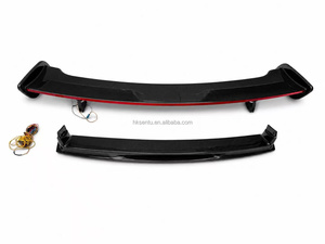 Aileron arrière en fibre de carbone avec LED pour Mercedes-Benz AMG GT GTC GTS GTR, style AMG GT, aileron arrière en fibre de carbone avec LED, aileron arrière AMG GT - Product Image 5