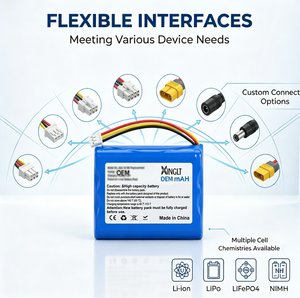 Paquete <span class=keywords><strong>de</strong></span> Baterías Recargables <span class=keywords><strong>de</strong></span> Iones <span class=keywords><strong>de</strong></span> Litio/Li-polímero/LiFePO4 <span class=keywords><strong>de</strong></span> Repuesto OEM Personalizadas para Cámaras <span class=keywords><strong>de</strong></span> Sistemas <span class=keywords><strong>de</strong></span> <span class=keywords><strong>Seguridad</strong></span> y Altavoces - 3.7V/11.1V - Product Image 2
