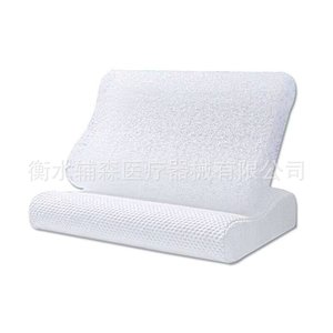 Oreiller cervical personnalisé 4D en fibre d'air respirante, lavable, en fibre synthétique blanche, pour la maison, l'hôtel, soutien du sommeil - Product Image 1