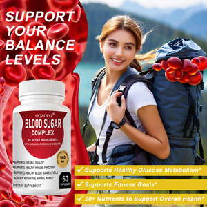 Low MOQ Support Inmune All Natural Cinnamon Bitter Melon Chromium <span class=keywords><strong>Mulberry</strong></span> Blood Complex Cápsulas para hombre y mujer - Product Image 4