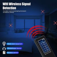 Détecteur de micro-écouteurs et de caméras cachées Ds626 Mini pour la voiture, la maison, la salle de bain, le bureau, l'hôtel – Format audio WAV