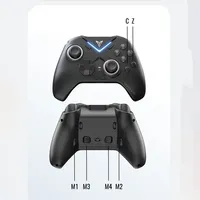 Manette de jeu sans fil multiplateforme Vader 4 Pro, compatible Switch/PC/iOS/Android avec double vibration, gyroscope 6 axes