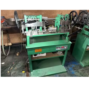 Machine automatique de fabrication de chaînes en V pour l'acier doux, équipement de production de chaînes métalliques industrielles de haute précision - Product Image 1