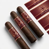 Étiquettes adhésives personnalisées avec logo en feuille d'or, autocollants mats imperméables enveloppants pour l'emballage de cigares faits à la main