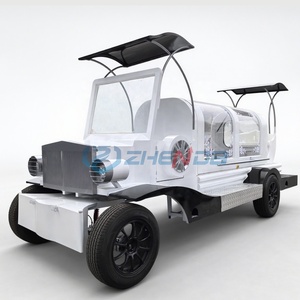 Electric Vintage Hearse 6 Wheels Hearse Cart Electric Classic Hearse Funeral Car - Product Image 1