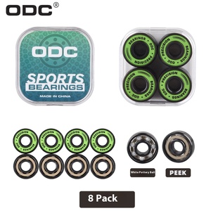 Jiesen đặc biệt Chrome mang thép 608 vòng bi cho tốc độ trượt băng cho ván trượt và giày trượt con lăn - Product Image 5