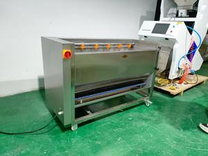 Machine à laver les fruits et légumes en acier inoxydable Machine de nettoyage commerciale des fruits et légumes - Product Image 5