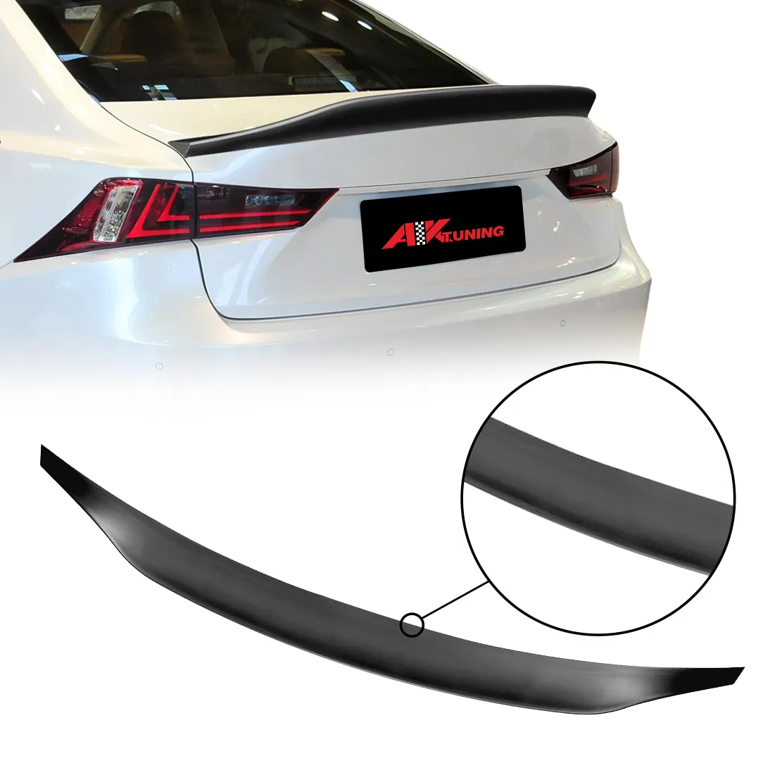 Für 2007 2008 2009 2014 Lexus ist 200 250 300 350 Tuning Kohle faser Zubehör Teile Upgrade Body Kit Spoiler Diffusor Lippe