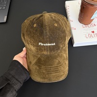 Casquette de baseball pliable rayée à large bord avec inscription brodée, chapeau à panneaux réglable pour homme et femme, idéal pour l'extérieur, lot en gros décontracté