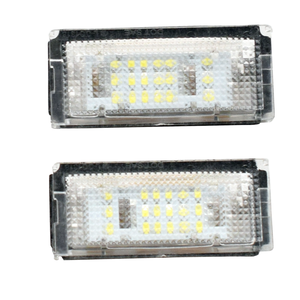 OEM-Fit 2 uds Canbus LED blanco luz de placa de matrícula para <span class=keywords><strong>BMW</strong></span> E46 3 Series 323i 325i 328i 330i <span class=keywords><strong>335i</strong></span> 325xi 328xi 1998-2007 nuevo - Product Image 1