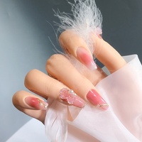 Fournitures pour Ongles Brillant Résine Rose Fleur Aurore Camélia Décoration Charmes Cristal Transparence Flatback 3D Nail Art Accessoires