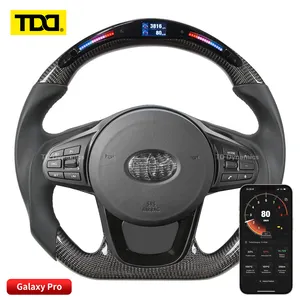 LED Carbon Fiber Galaxy Pro Steering Wheel For Toyota Supra A90