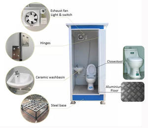 <span class=keywords><strong>Baño</strong></span> Portátil Ecológico Prefabricado, Inodoro Móvil para Campamentos, <span class=keywords><strong>Baño</strong></span> Público Portátil para Exteriores, <span class=keywords><strong>Precio</strong></span> de Venta - Product Image 4