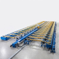 Mesa de Extrusión de Aluminio de 4 Etapas YZ-CB-600T de 26m con Enfriamiento