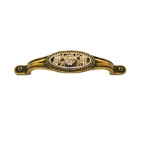 Poignée de porte de style européen classique de luxe, argent antique, bon prix, poignée de placard de cuisine, boutons de meubles