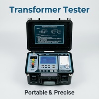 Détecteur de résistance de transition et de temps de changement de tirière de transformateur, haute précision (5 %), économique, USB/Wi-Fi, IP55