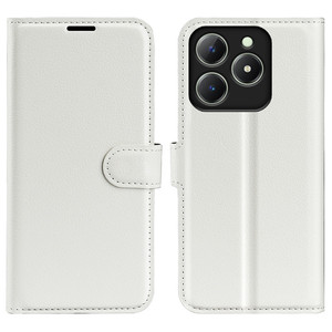 9 couleurs Litchi PU porte-cartes portefeuille étui en cuir pour Realme C63/C61 - Product Image 1