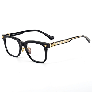 <span class=keywords><strong>Gafas</strong></span> de Acetato de Moda para Hombre y Mujer, Montura Rectangular Grande, Diseño Exquisito, Logotipo, Buena Calidad - Product Image 1