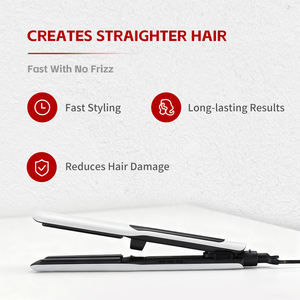 <span class=keywords><strong>Piastra</strong></span> per Capelli <span class=keywords><strong>a</strong></span> <span class=keywords><strong>Vapore</strong></span> con Piastre in Ceramica Tormalina <span class=keywords><strong>a</strong></span> Infrarossi, Riscaldamento Rapido, Temperatura Regolabile, Nutre i Capelli, <span class=keywords><strong>Professionale</strong></span> - Product Image 5