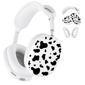 Funda Protectora 3 en 1 para <span class=keywords><strong>Auriculares</strong></span> <span class=keywords><strong>Airpods</strong></span> Max: Funda de Silicona para Almohadillas, Cubierta para <span class=keywords><strong>Auriculares</strong></span> y Cubierta para Diadema, Antiarañazos - Product Image 1