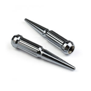 12X1.25 Nok Moeren Dop Set 12X1.5 Auto Lug Moeren Zwart Rood 1/2 ''Hoog Gesloten Einde Eikel Spike Lug Moeren Lock M 14X1.5 Eikel - Product Image 3