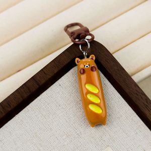 Pendentif simple en forme de baguette, accessoire polyvalent pour sac, porte-clés, cadeau de Saint-Valentin pour femme - Product Image 2