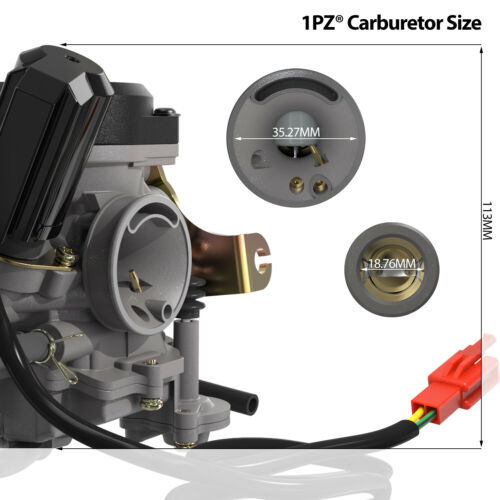 Carburateur PD18J 18mm De Remplacement Pour Scooter GY6 50cc 60cc 80cc – 4 Temps, Compatible 139QMB, 139QMA