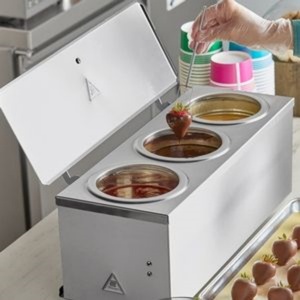 Equipo de Restaurante de Nuevo Diseño, Calentador de Sopa Eléctrico de Acero Inoxidable, Calentador de Salsas en Cono para Mostrador de Comida Rápida, Dispensador de Salsas - Product Image 3