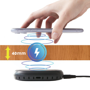 Caricatore Wireless Sottoscrivania a Lungo Raggio 10W 40mm |   Ideale per Sale Riunioni, Clubhouse, Aree Cucina - Product Image 5