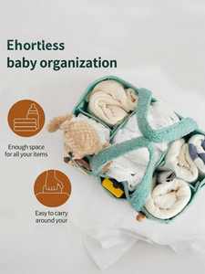 Grand <span class=keywords><strong>Sac</strong></span> à <span class=keywords><strong>Langer</strong></span> en Peluche Teddy Multifonctionnel Doux, <span class=keywords><strong>Sac</strong></span> de Maternité de Voyage pour Mamans, Enfants et Bébé, Organisateur de Couches - Product Image 4