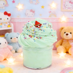 Ensemble de slime en boue de cristal nuageux à texture mixte, super doux, extensible et non collant, jouet de pâte à modeler pour cadeaux de fête - Product Image 2