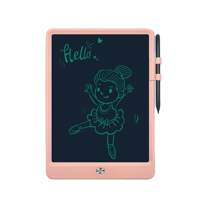 Amazon 10 дюймов стираемые цветные детские волшебный электронный Doodle ЖК-доска для записей в форме дощечки для рисования для детей