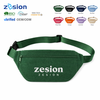 Sac banane personnalisé, sac à bandoulière, sac de taille en nylon avec logo personnalisé, vente en gros, fabricant OEM, étanche, pour voyage