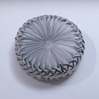 Commerce extérieur quatre saisons disponibles coussin rond léger de luxe petite roue de citrouille coussin