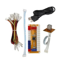 Encodeur Usb Rotatif 5 en 1 Arcad Vidéo Pcb Board 5Pin Joystick Led Bouton Commutateur Zéro Retard Arcade Encodeur Usb