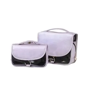 Professional Supplier cosmetic bag wholesale custom multiple color options clear cosmetic bag