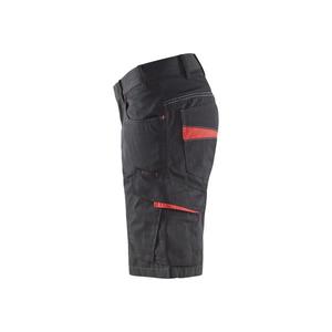 BLAKLADER - 149913309956C48 Service <b>shorts</b> Black/Red - EAN 7330509549766 WORK <b>TROUSERS</b> WORK <b>SHORTS</b> - Product Image 4